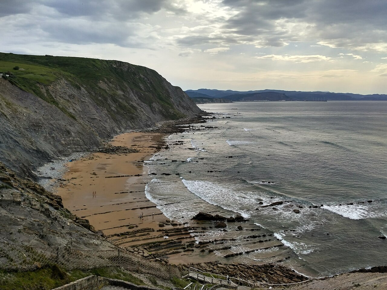 Playa de Barrika (sin personas)