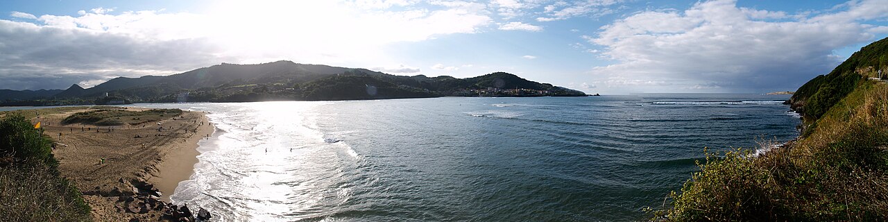 Playa de Laida (sin personas)