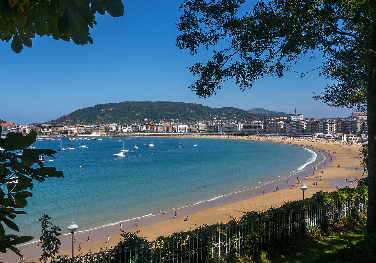 Playa de La Concha (Kontxa) (sin personas)