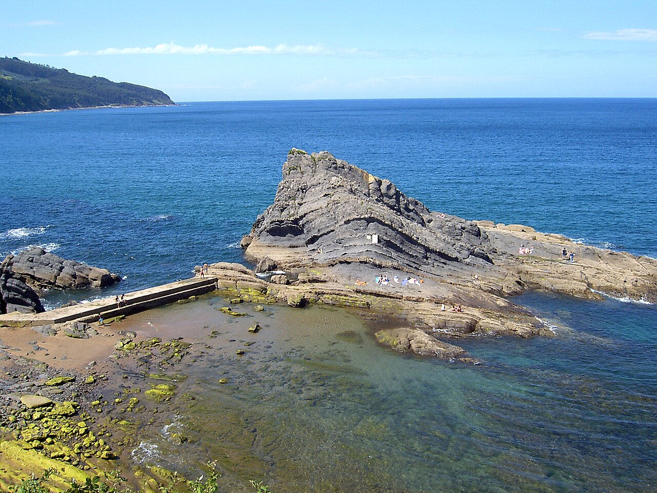 Playa de Aritzatxu (sin personas)