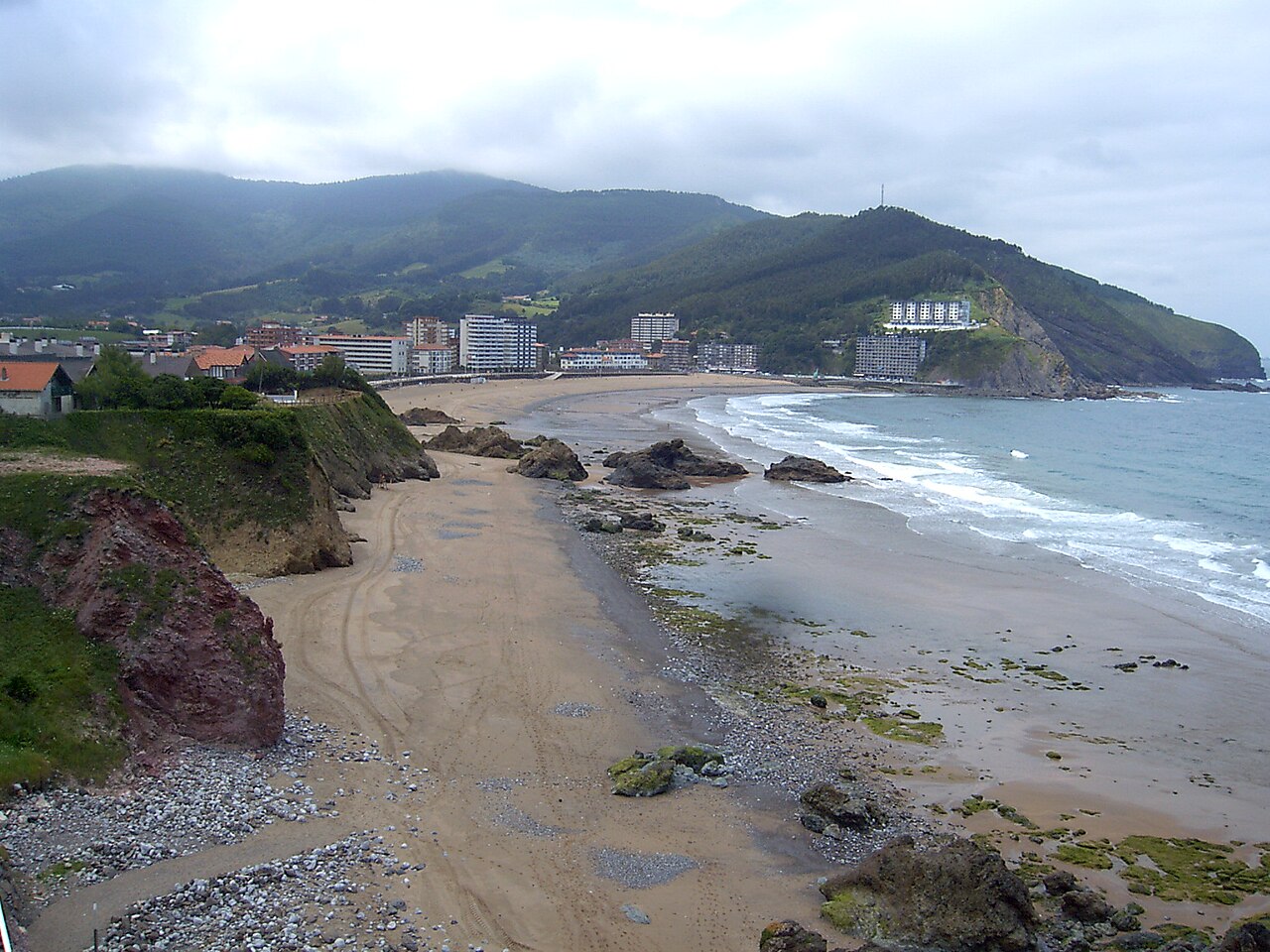 Playa de Bakio (sin personas)