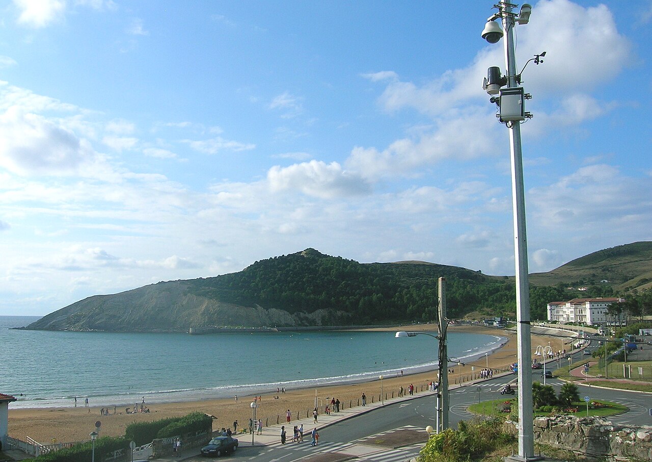 Playa de Gorliz (sin personas)